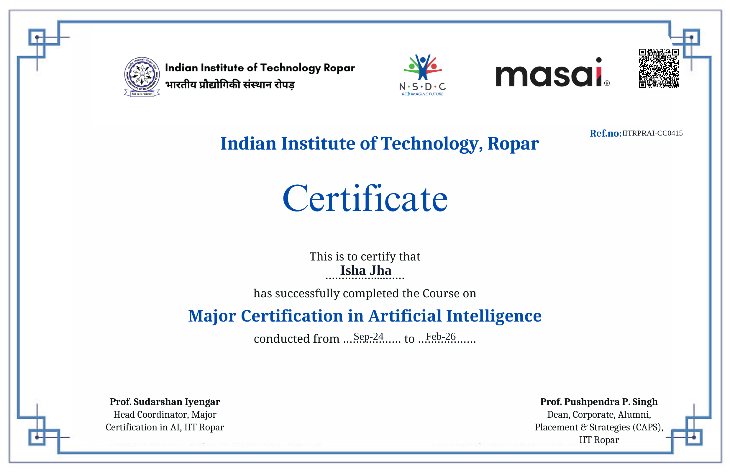 Certificate aVerAJBHCd